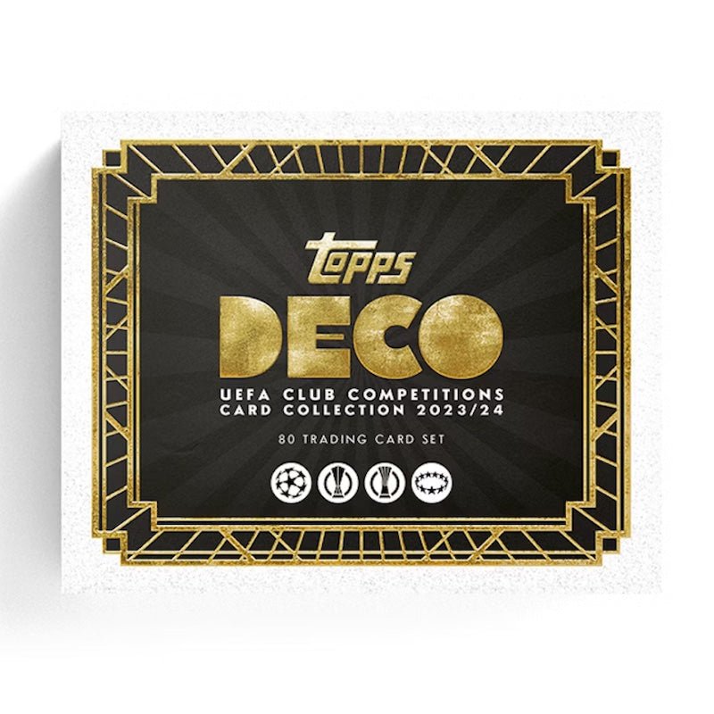 2023 - 24 Topps Deco UEFA Club Competitions Soccer Hobby Trading Cards LV - The Ballers Bank