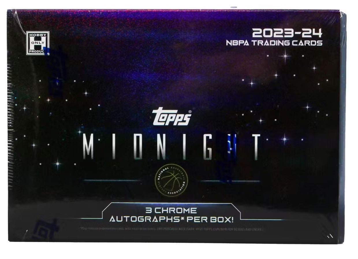 2023 - 24 Topps Midnight Basketball Hobby Trading Cards LV - The Ballers Bank