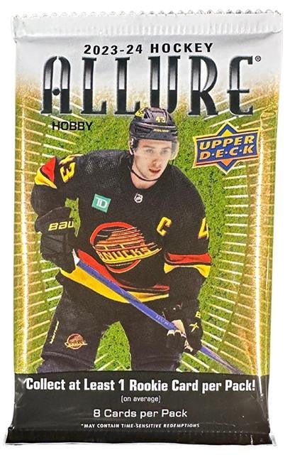 2023 - 24 Upper Deck Allure Hockey Hobby Trading Cards - The Ballers Bank