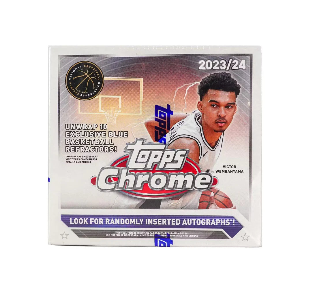 2023-24 Topps Chrome Basketball Mega Trading Cards