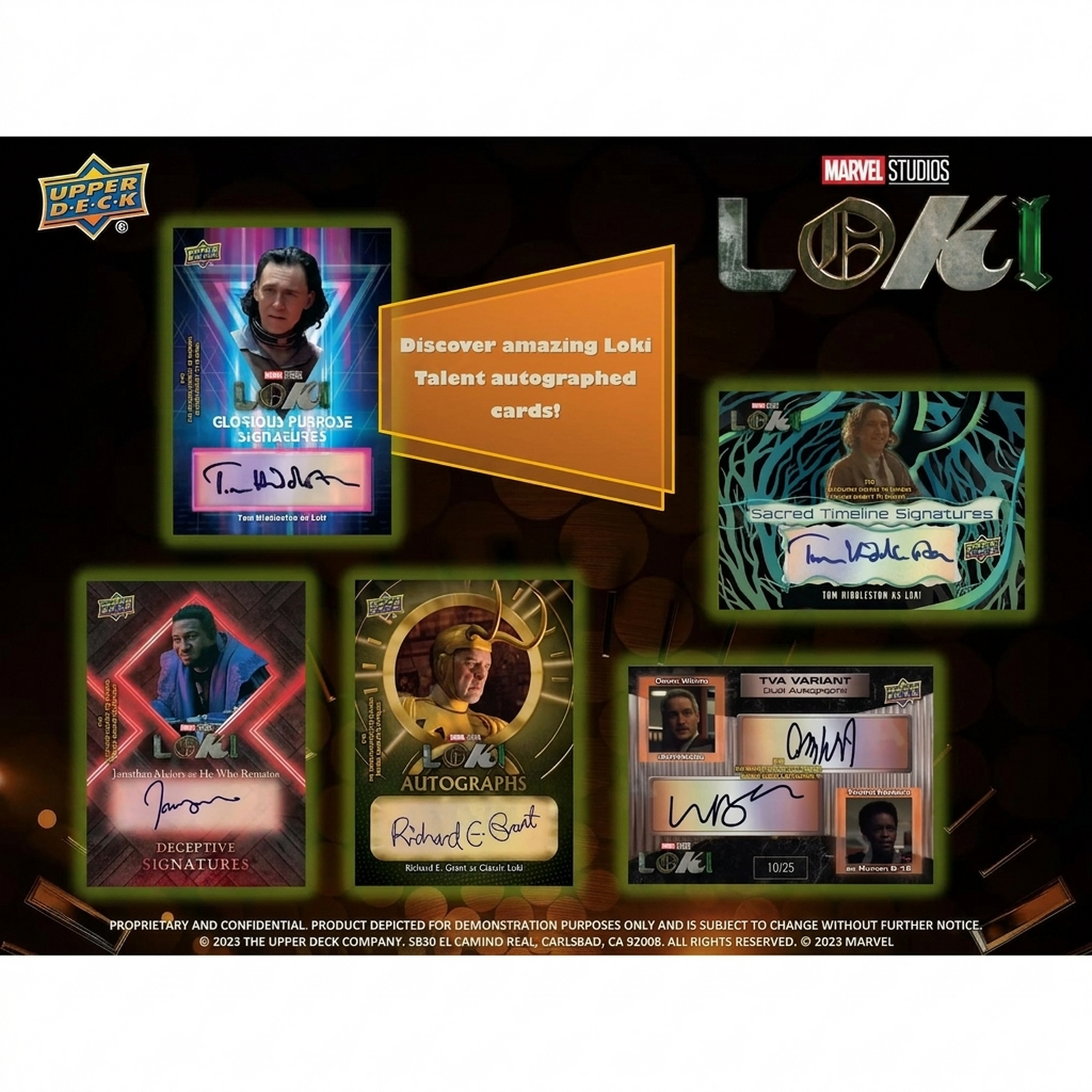 2023 Upper Deck Marvel Studios Loki Blaster Box (Ships Sealed Only)