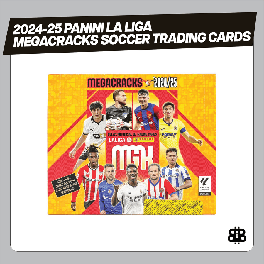 2024 - 25 Panini La Liga Megacracks Soccer Trading Cards LV - The Ballers Bank