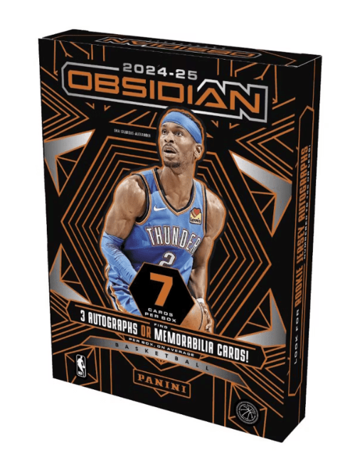 2024 - 25 Panini Obsidian Basketball Hobby Trading Cards - The Ballers Bank