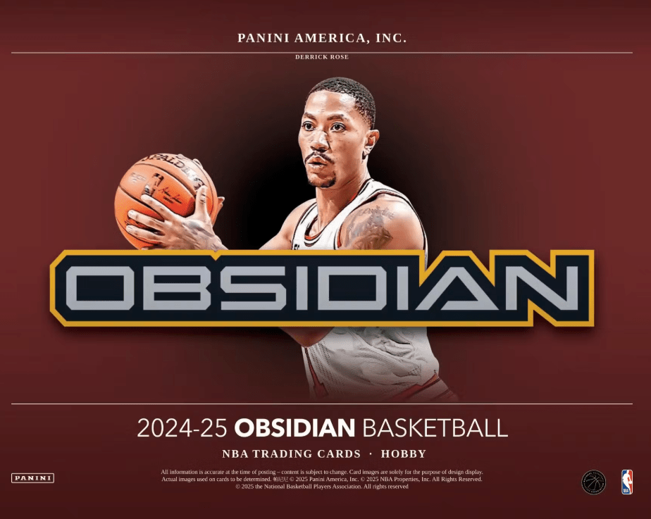 2024 - 25 Panini Obsidian Basketball Hobby Trading Cards - The Ballers Bank
