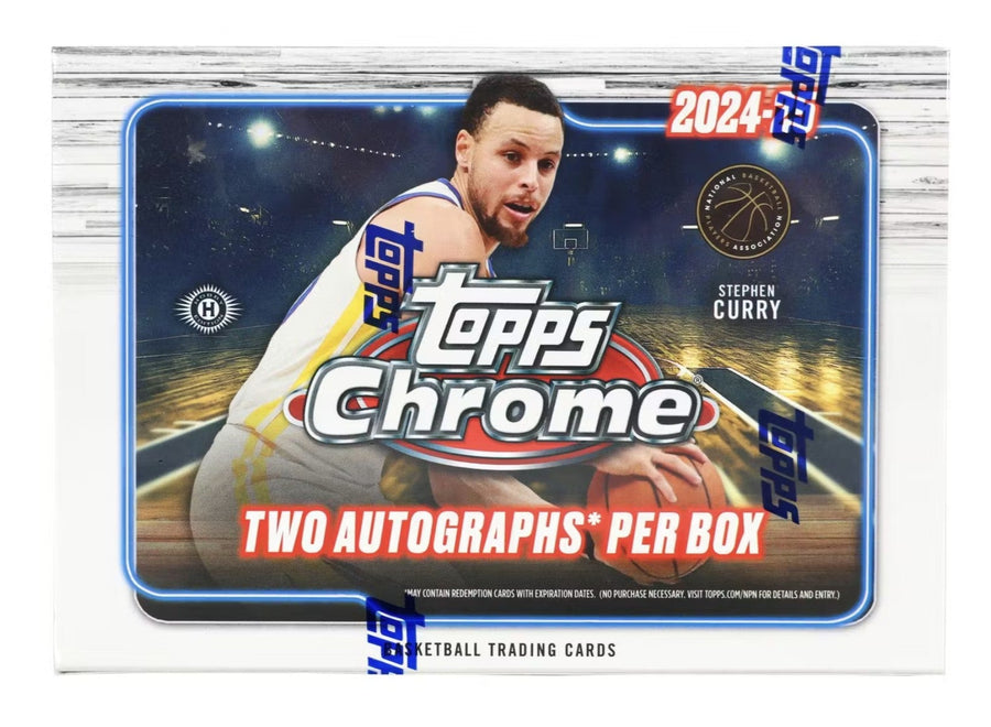 2024 - 25 Topps Chrome Basketball Breakers Delight Trading Cards - The Ballers Bank