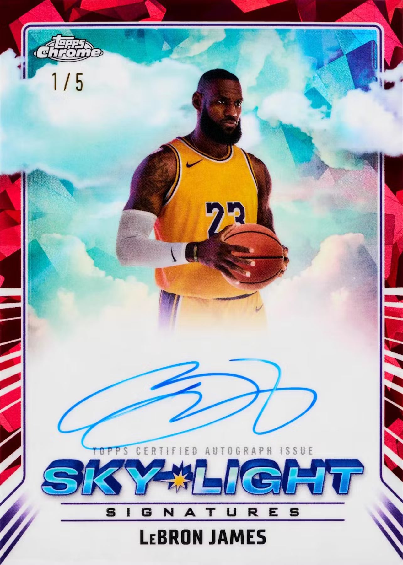 2024-25 Topps Chrome Basketball Sapphire Edition Hobby Trading Cards