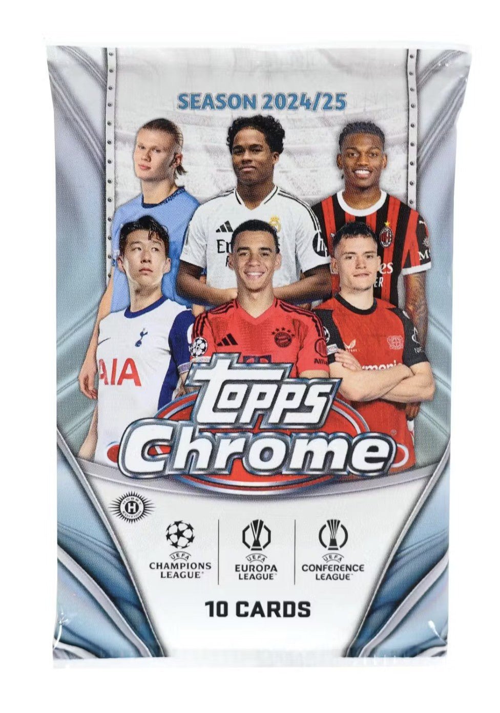 2024 - 25 Topps Chrome UEFA Club Competitions Soccer Jumbo Trading Cards LV - The Ballers Bank
