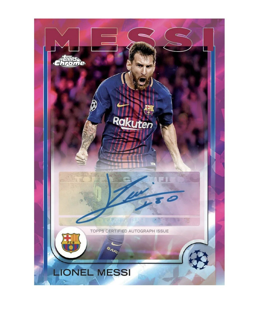 2024 - 25 Topps Chrome UEFA Club Competitions Soccer Sapphire Edition Trading Cards - The Ballers Bank