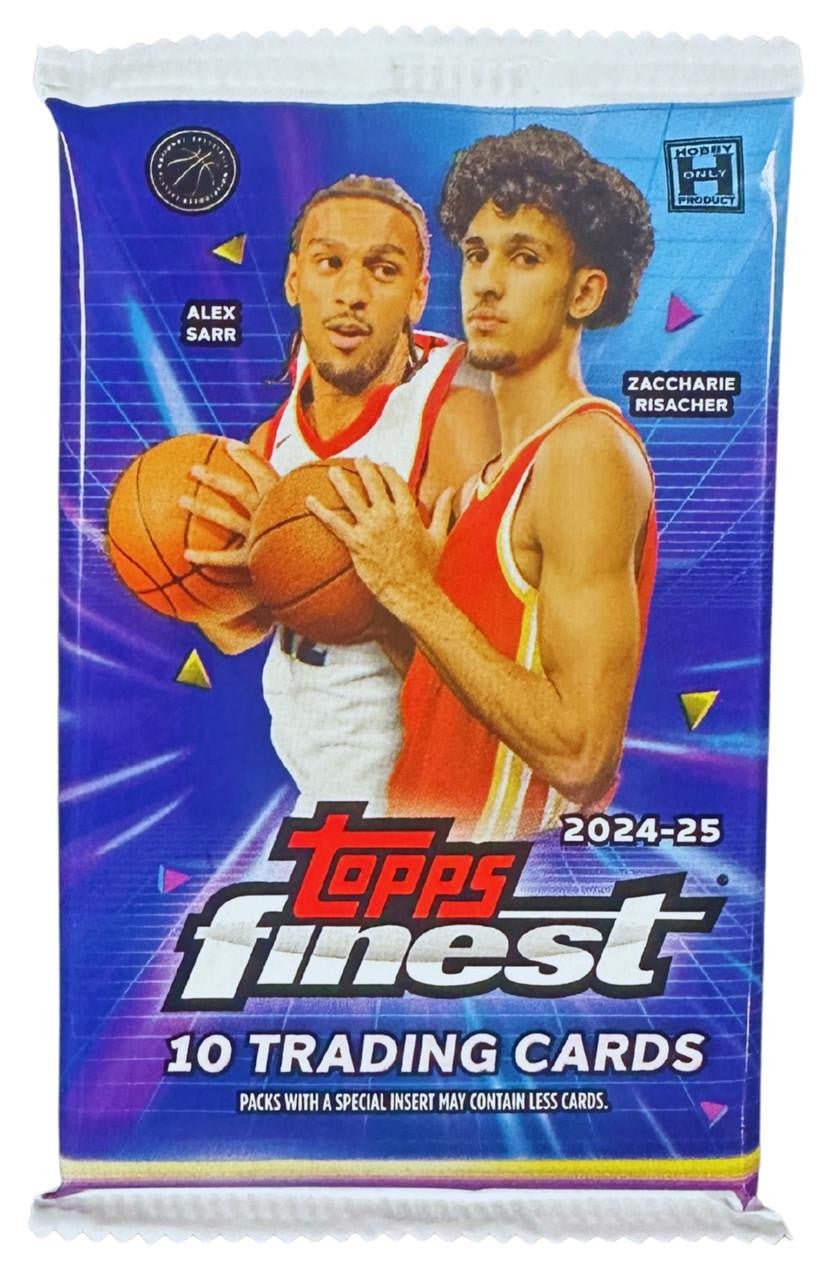 2024 - 25 Topps Finest Basketball Hobby Trading Cards - The Ballers Bank