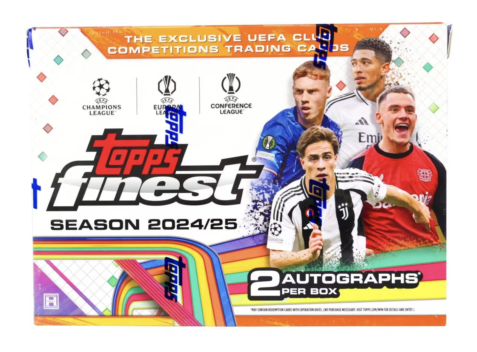 2024 - 25 Topps Finest UEFA Club Competitions Soccer Trading Cards - The Ballers Bank