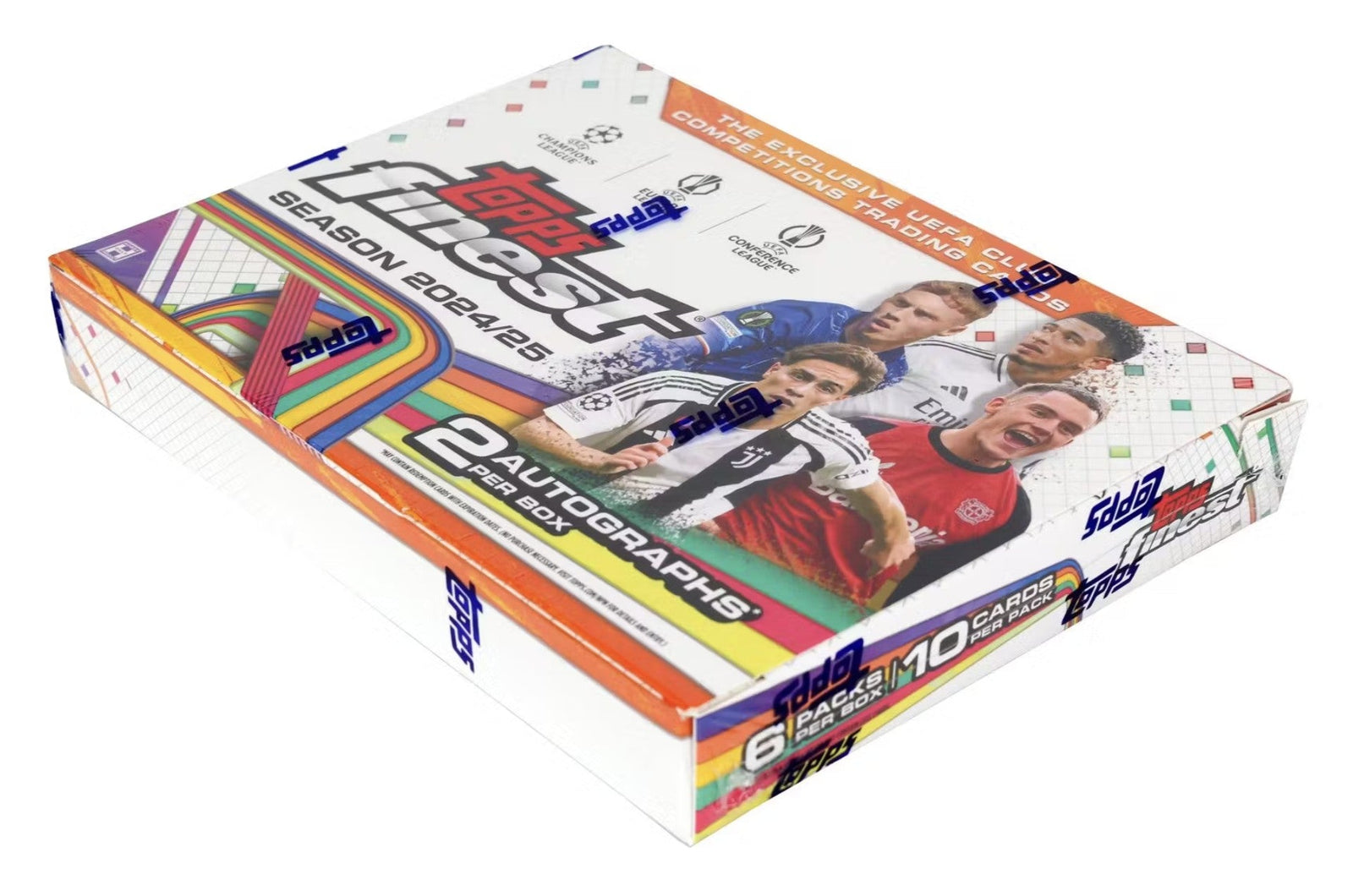 2024 - 25 Topps Finest UEFA Club Competitions Soccer Trading Cards - The Ballers Bank