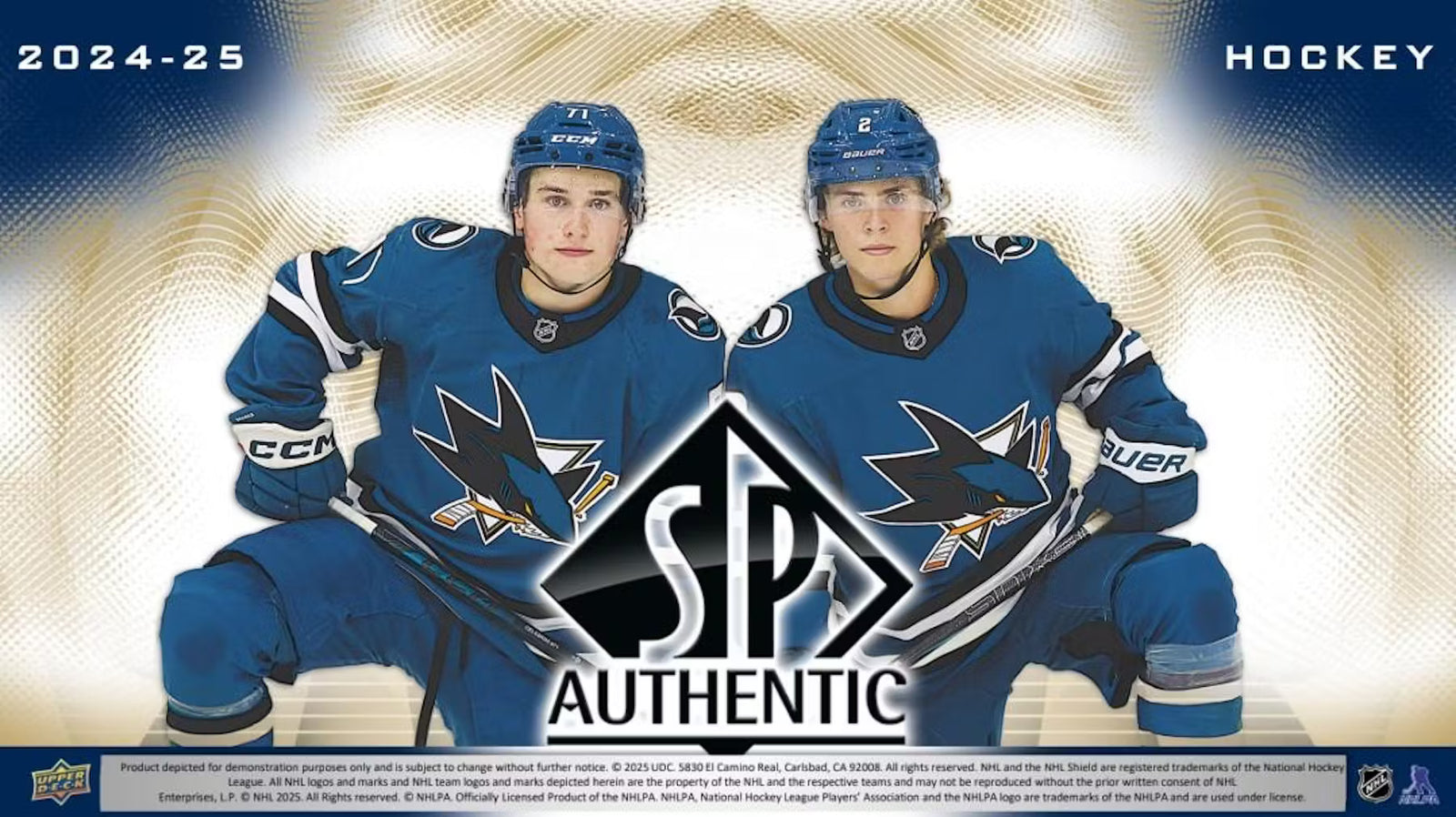 2024-25 Upper Deck SP Authentic Hockey Hobby Trading Cards