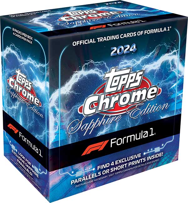 2024 Topps Chrome Formula 1 Sapphire Edition Trading Cards