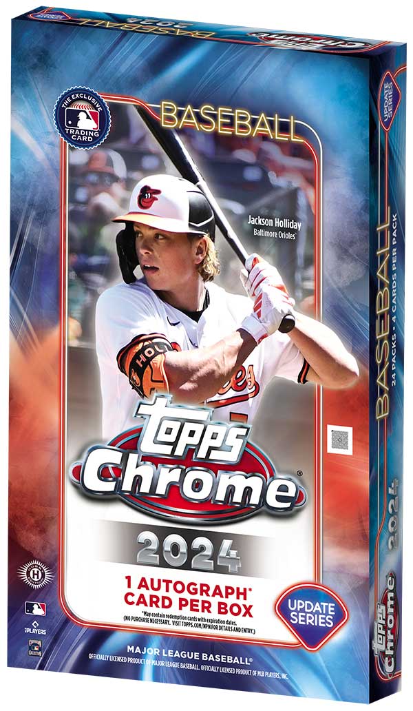 2024 Topps Chrome Baseball Update Series Hobby Trading Cards The