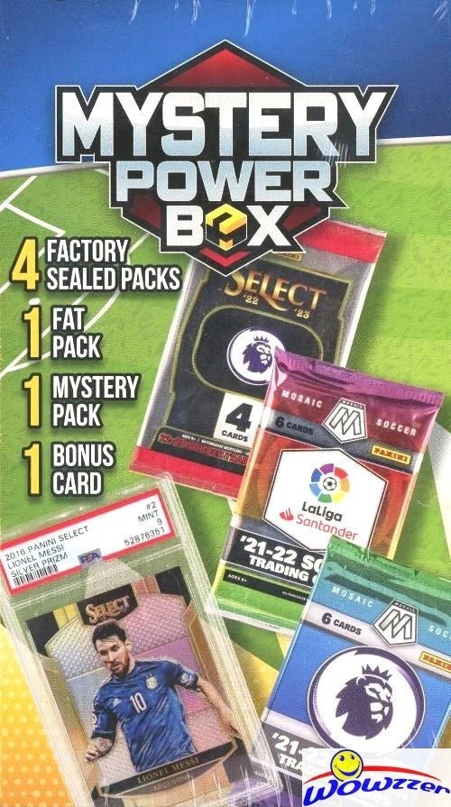 2024 MJH Soccer Wave 2 Mystery Power Box Trading Cards LV - The Ballers Bank