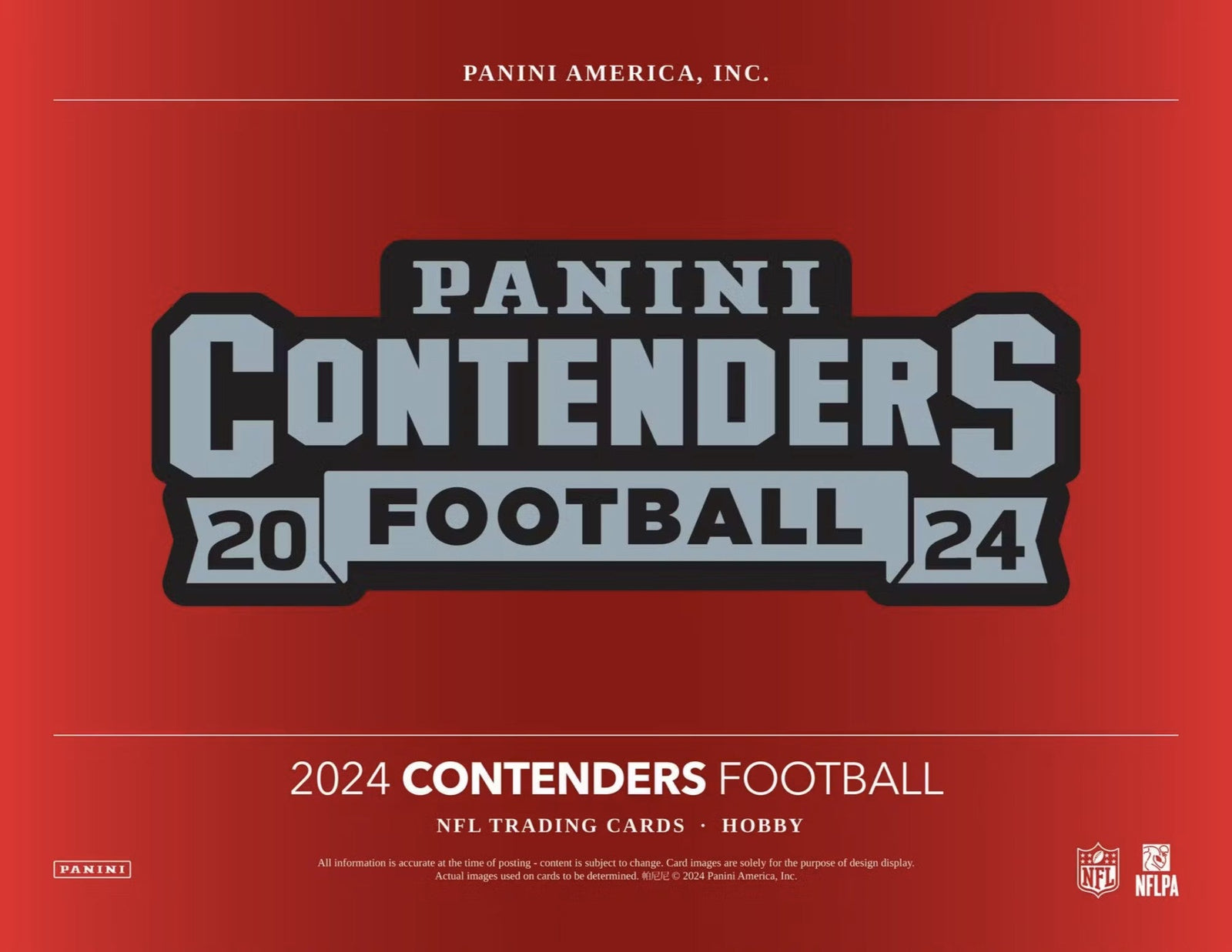 2024 Panini Contenders Football Hobby Trading Cards - The Ballers Bank