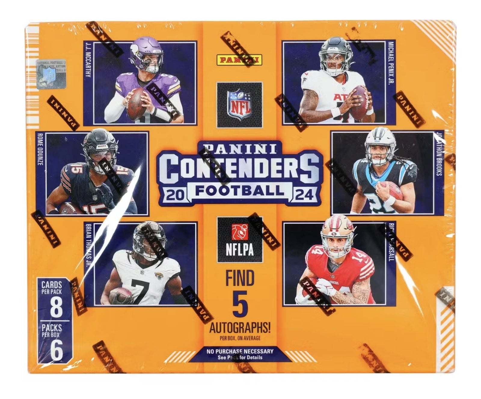 2024 Panini Contenders Football Hobby Trading Cards - The Ballers Bank