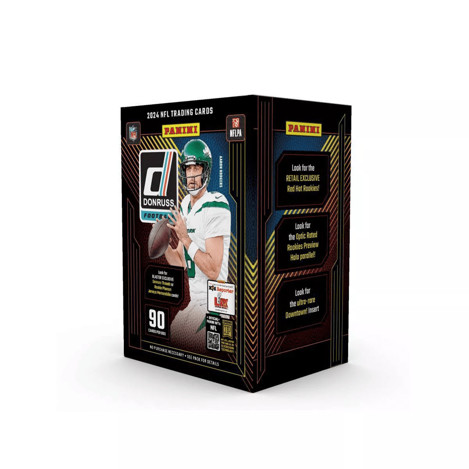 2024 Panini Donruss Football Red Hot Rookies Blaster Trading Cards LV - The Ballers Bank