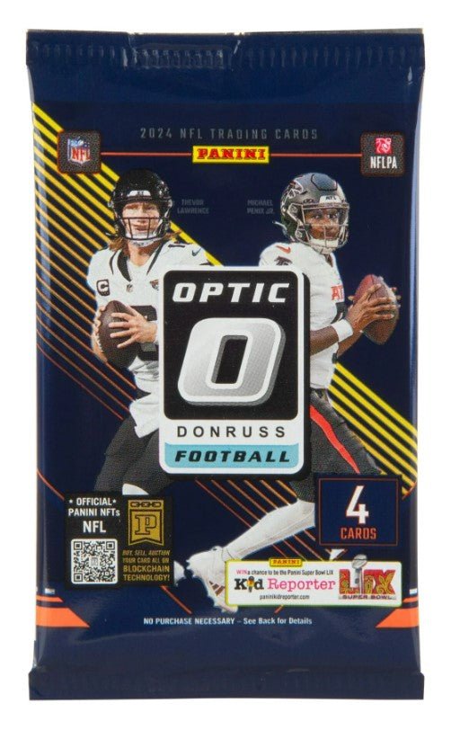 2024 Panini Donruss Optic Football Blaster Trading Cards LV - The Ballers Bank