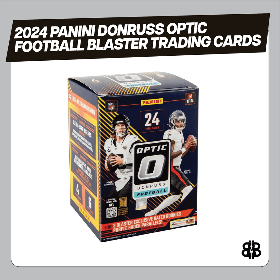2024 Panini Donruss Optic Football Blaster Trading Cards LV - The Ballers Bank