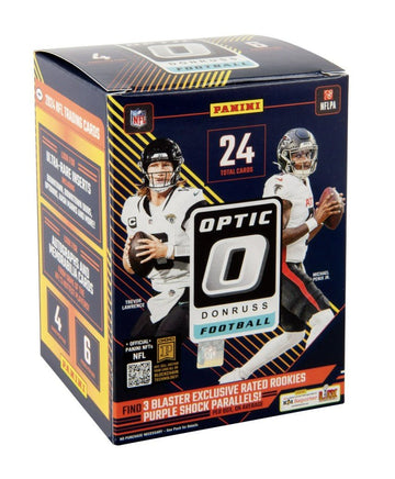 2024 Panini Donruss Optic Football Blaster Trading Cards LV - The Ballers Bank