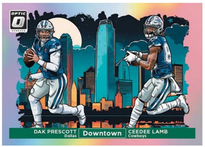 2024 Panini Donruss Optic Football Blaster Trading Cards LV - The Ballers Bank