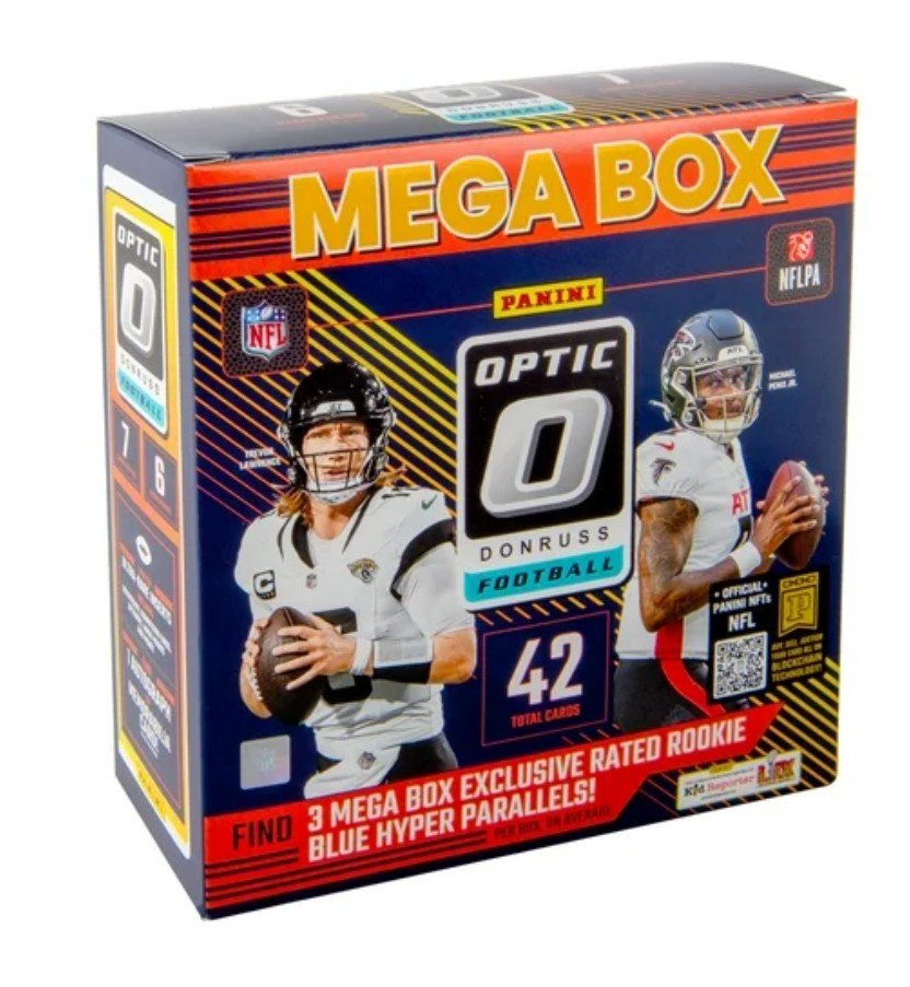 2024 Panini Donruss Optic Football Mega Trading Cards LV - The Ballers Bank