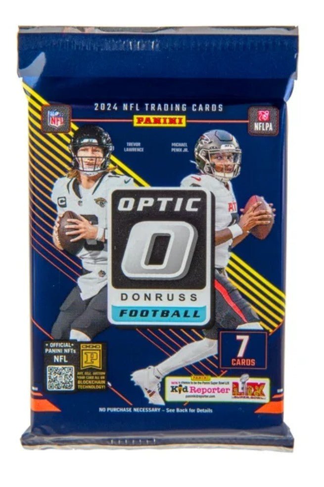 2024 Panini Donruss Optic Football Mega Trading Cards LV - The Ballers Bank