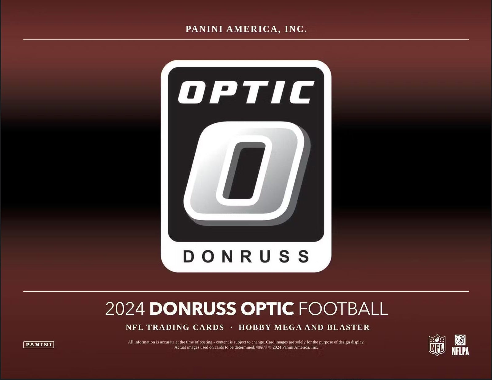 2024 Panini Donruss Optic Football Mega Trading Cards LV - The Ballers Bank