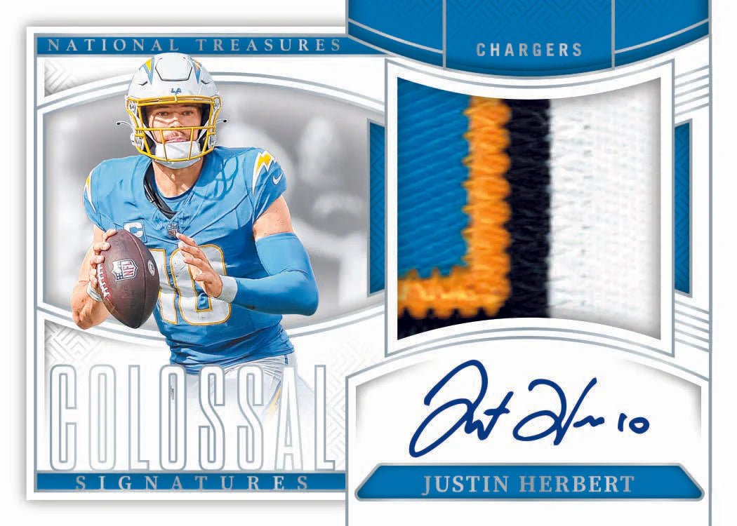 2024 Panini National Treasures Football Hobby Trading Cards - The Ballers Bank