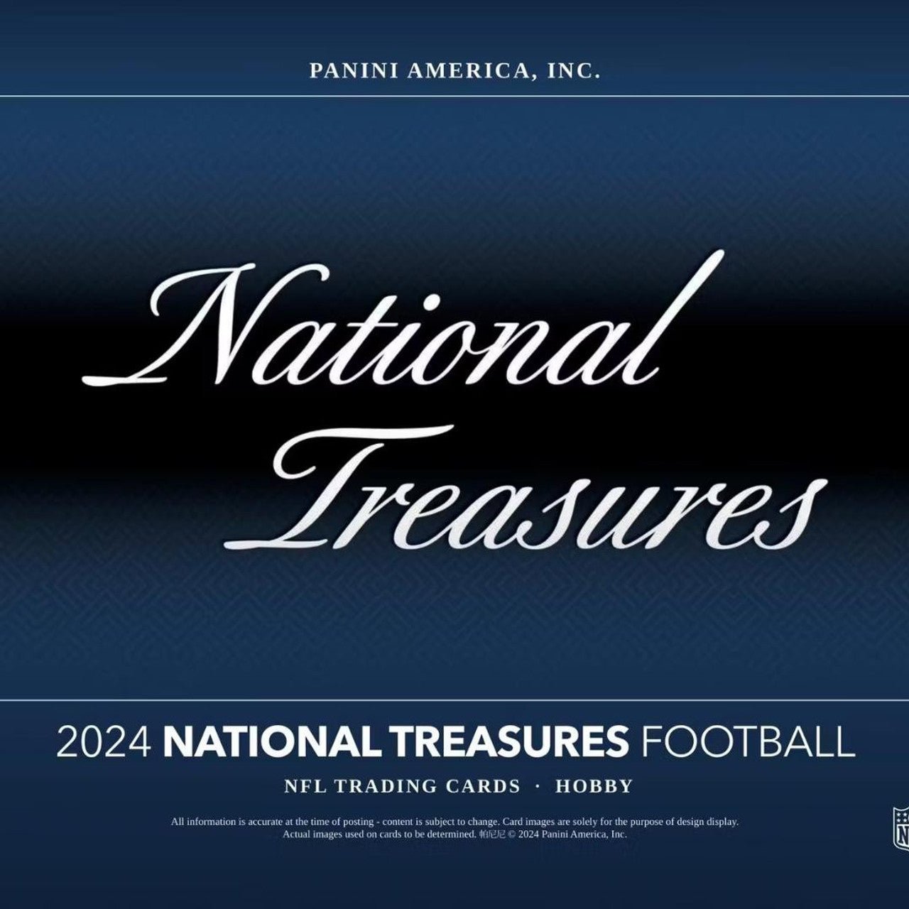 2024 Panini National Treasures Football Hobby Trading Cards - The Ballers Bank