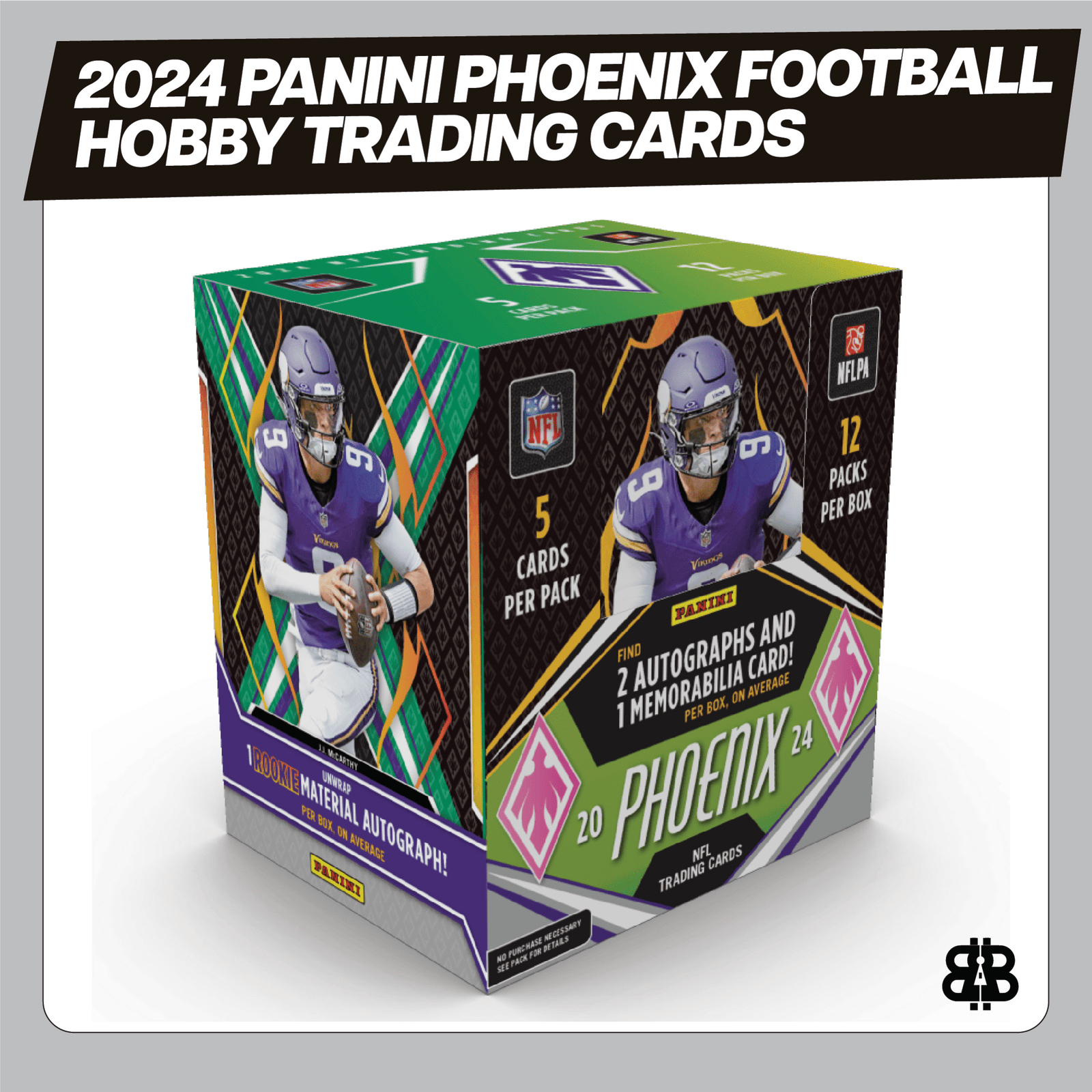 2024 Panini Phoenix Football Hobby Trading Cards LV - The Ballers Bank