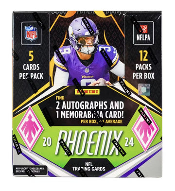 2024 Panini Phoenix Football Hobby Trading Cards LV - The Ballers Bank