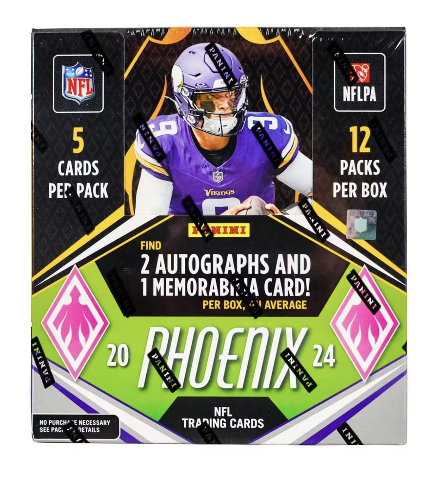 2024 Panini Phoenix Football Hobby Trading Cards LV - The Ballers Bank