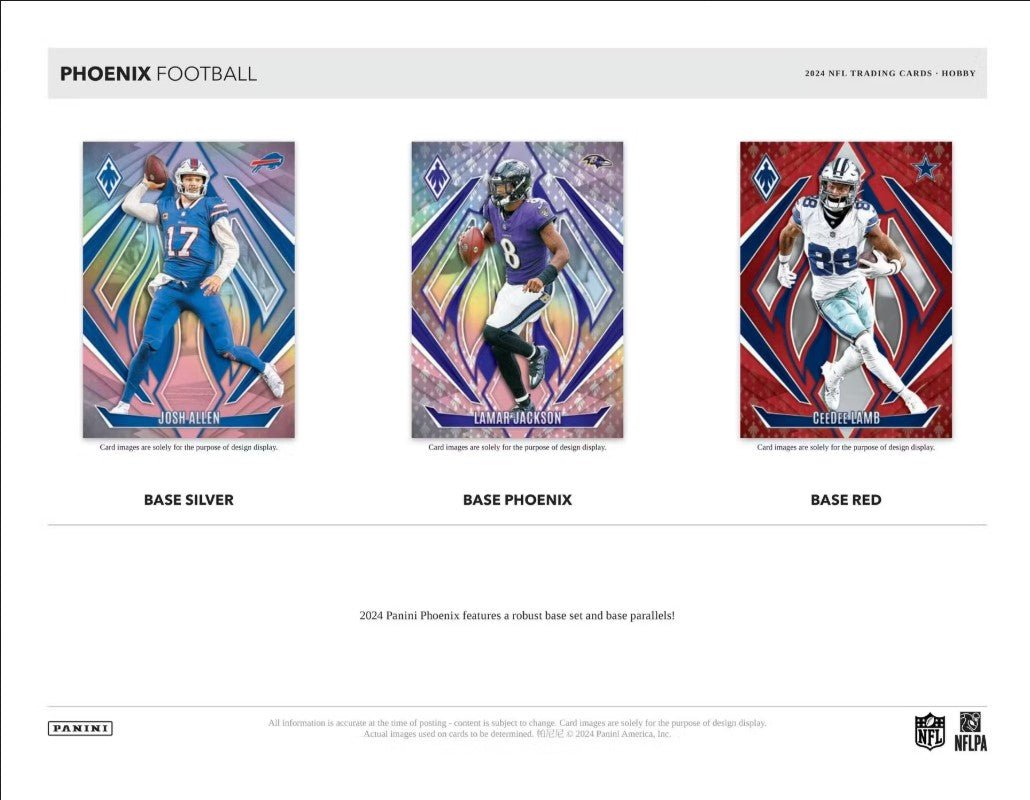 2024 Panini Phoenix Football Hobby Trading Cards LV - The Ballers Bank