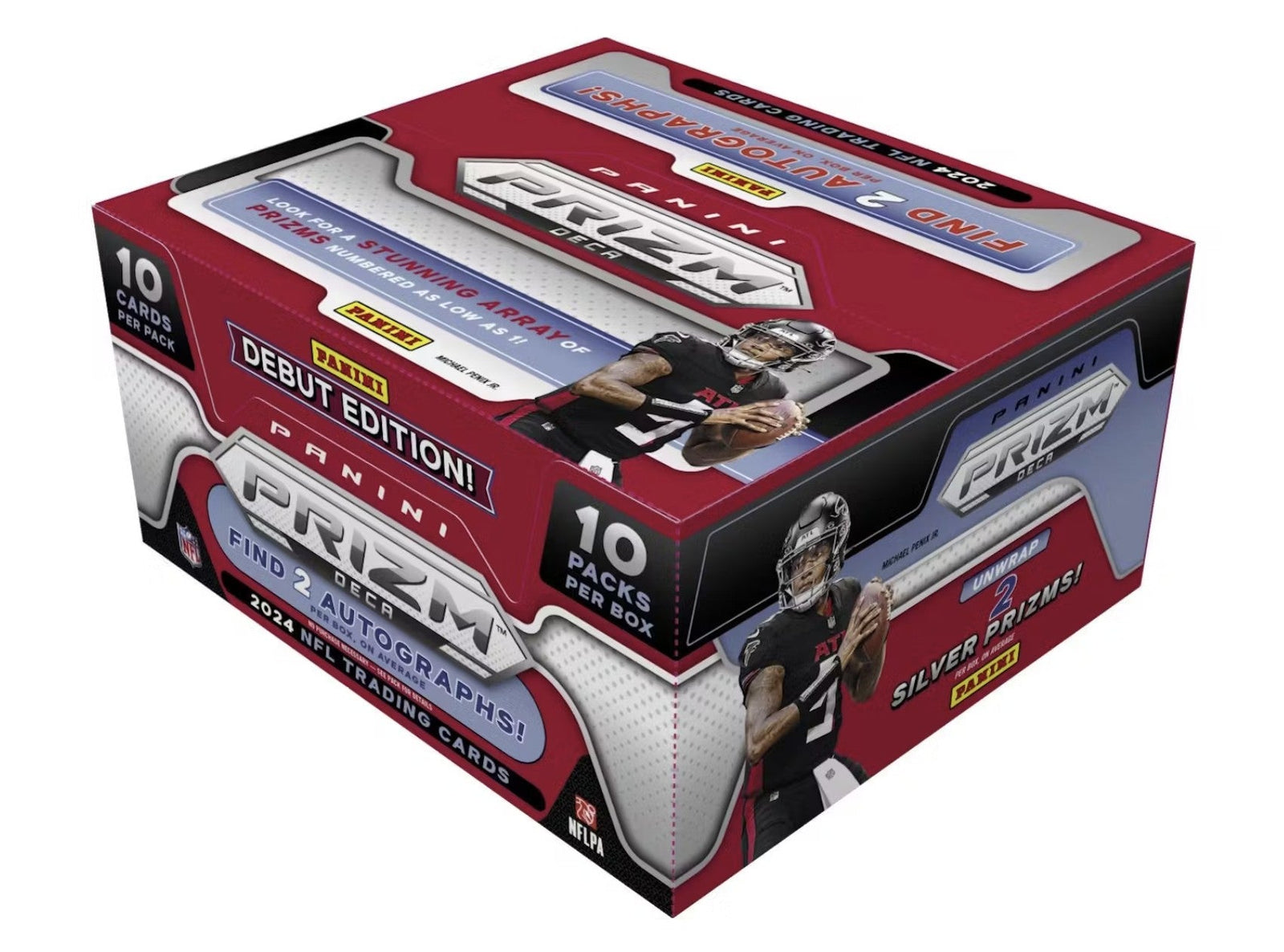 2024 Panini Prizm Deca Football Hobby Trading Cards LV - The Ballers Bank