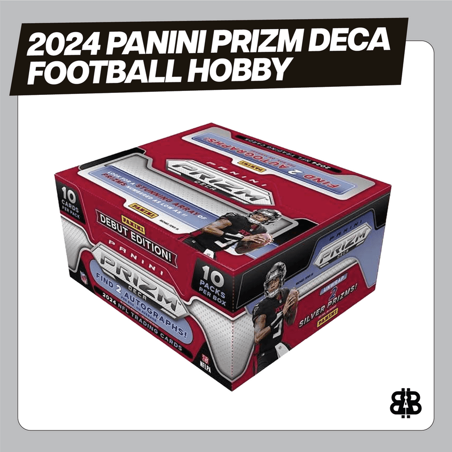 2024 Panini Prizm Deca Football Hobby Trading Cards LV - The Ballers Bank
