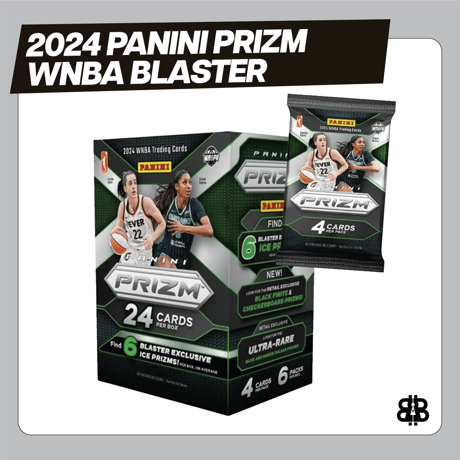 2024 Panini Prizm WNBA Blaster Trading Cards LV - The Ballers Bank