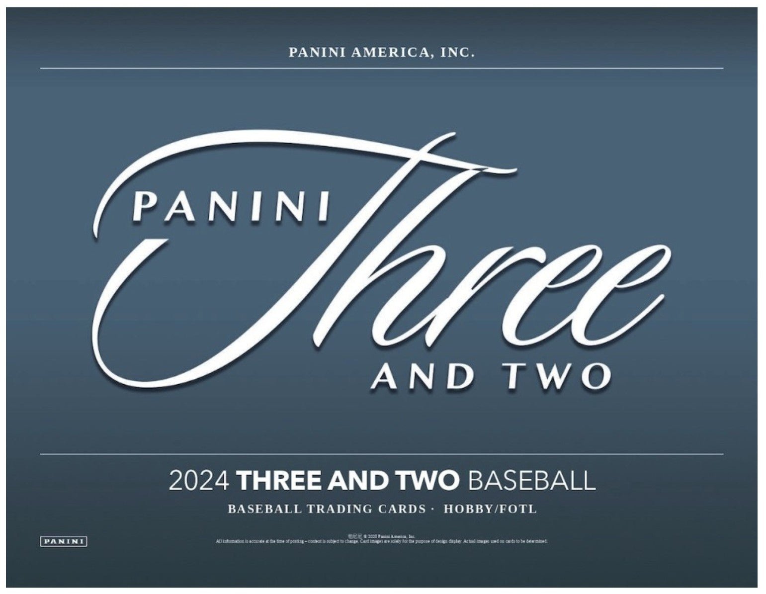 2024 Panini Three and Two Baseball FOTL Trading Cards - The Ballers Bank
