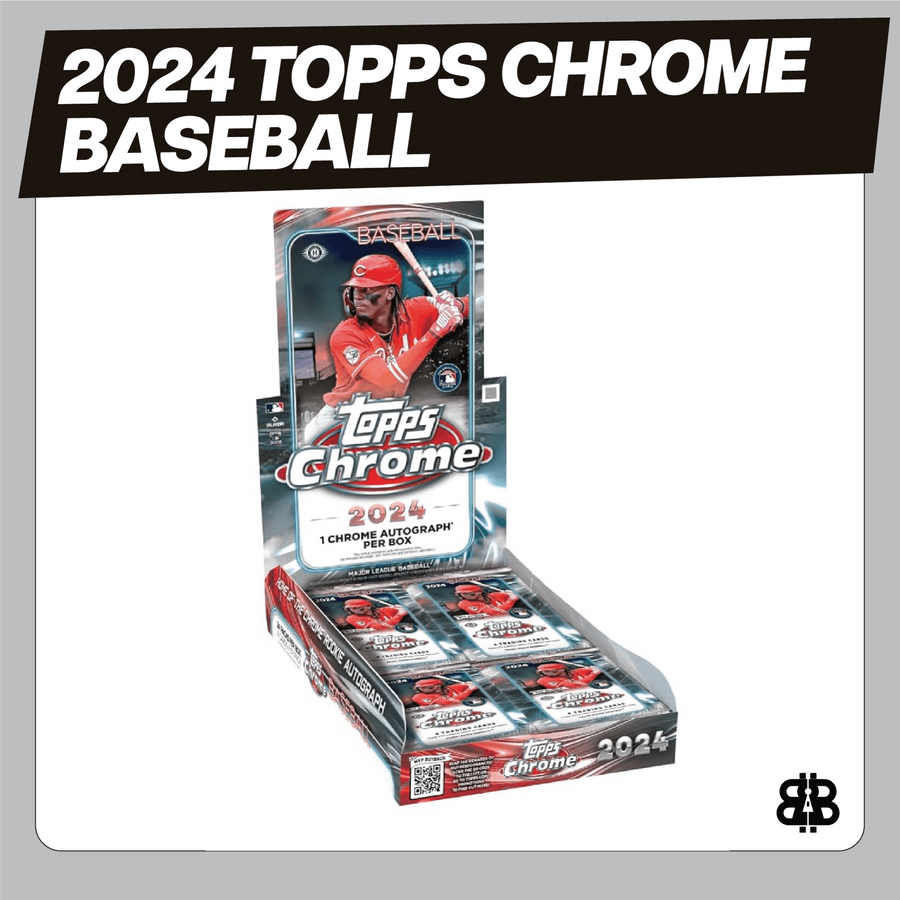2024 Topps Chrome Baseball Hobby Trading Cards LV - The Ballers Bank