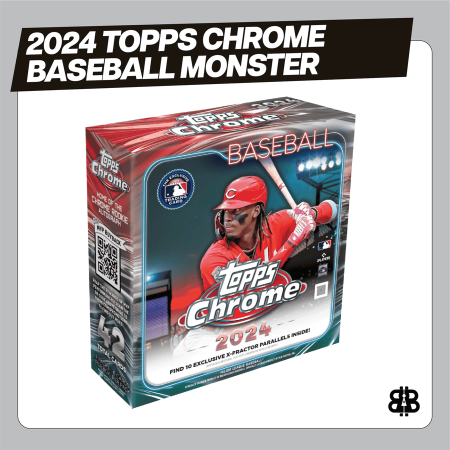 2024 Topps Chrome Baseball Monster Trading Cards LV - The Ballers Bank