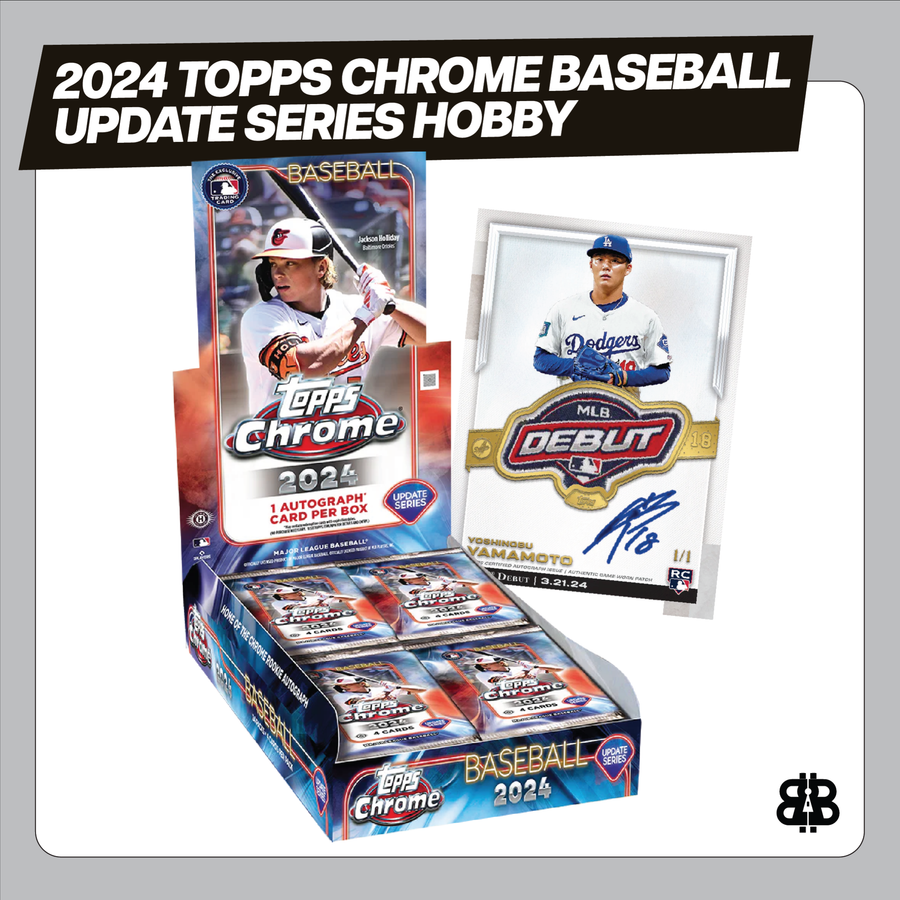 2024 Topps Chrome Baseball Update Series Hobby Trading Cards LV - The Ballers Bank