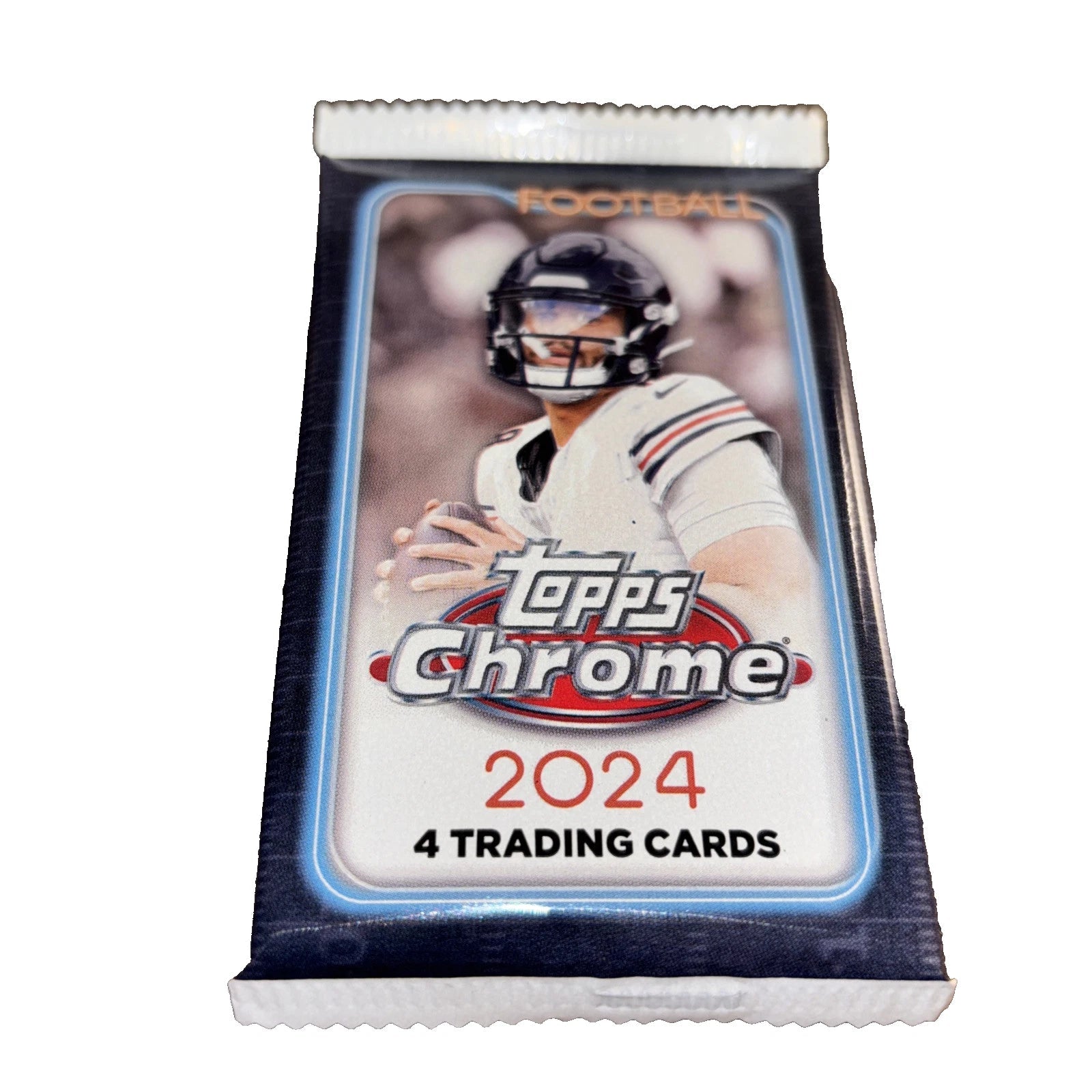 2024 Topps Chrome Football Hobby Trading Cards LV - The Ballers Bank