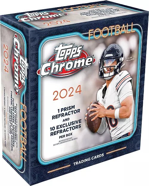 2024 Topps Chrome Football Mega Trading Cards LV - The Ballers Bank