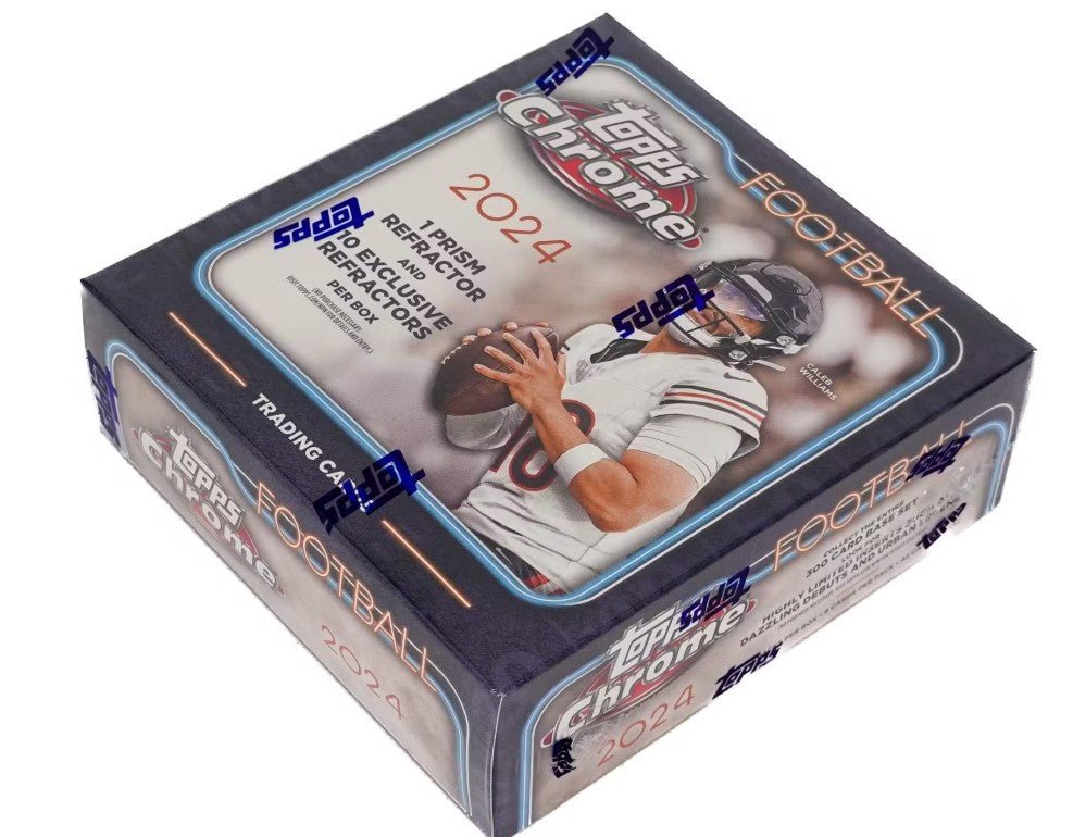 2024 Topps Chrome Football Mega Trading Cards LV - The Ballers Bank