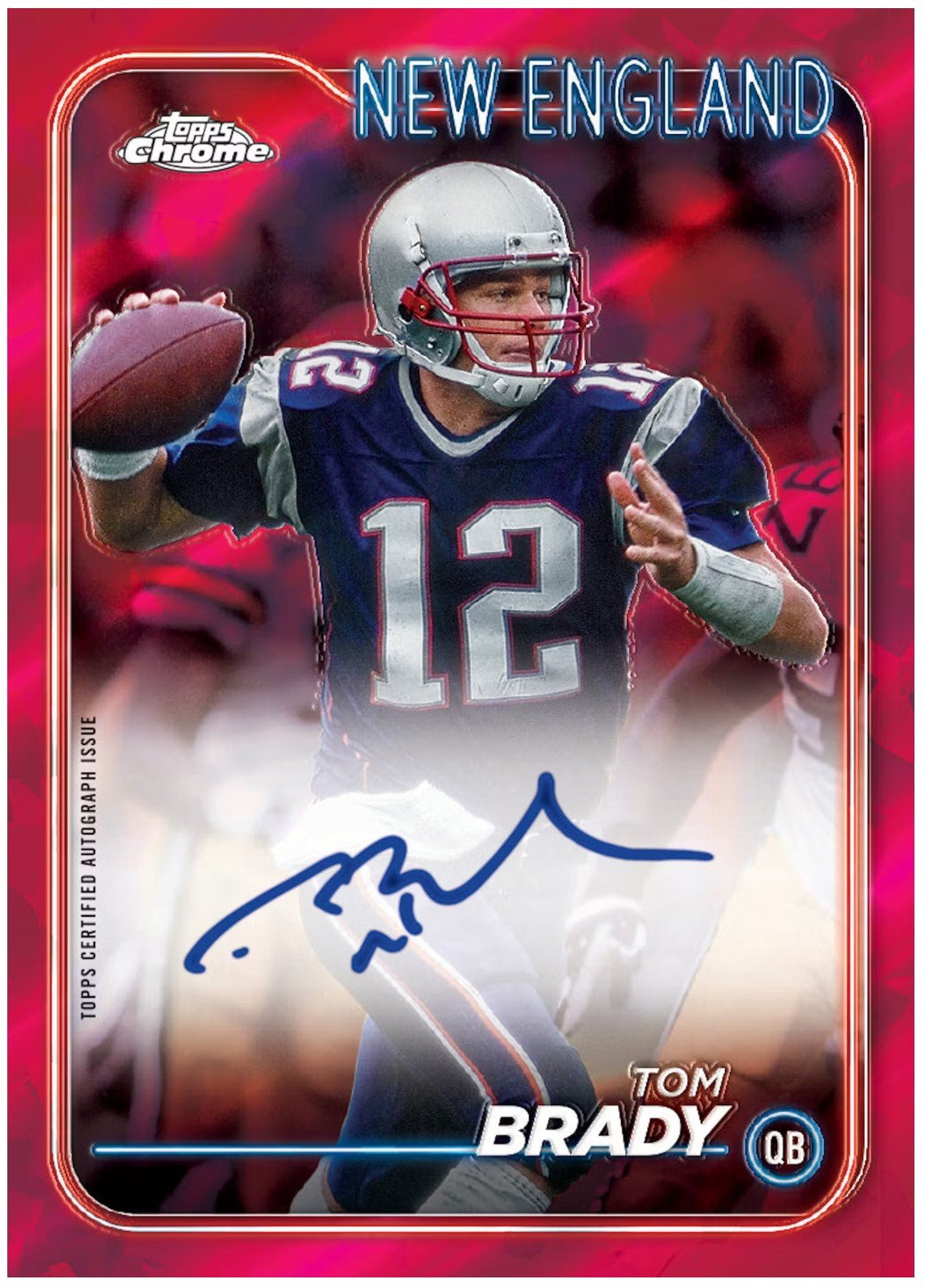 2024 Topps Chrome Sapphire Edition Football Trading Cards LV - The Ballers Bank