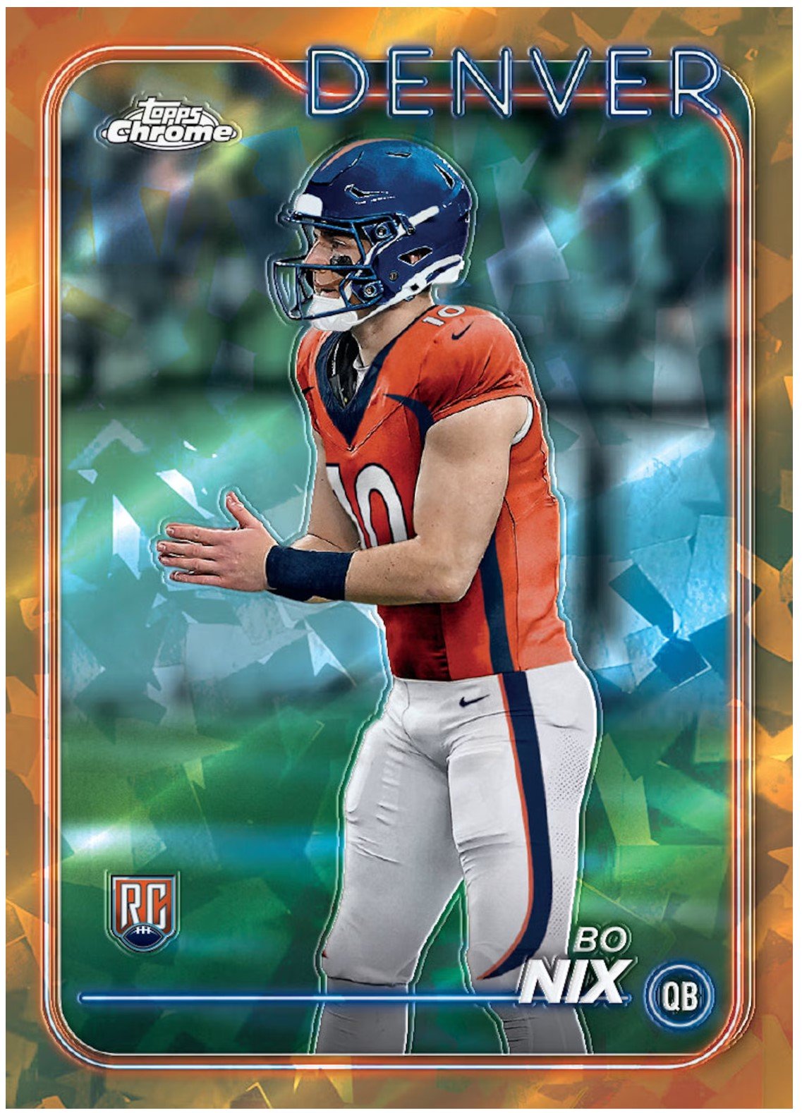 2024 Topps Chrome Sapphire Edition Football Trading Cards LV - The Ballers Bank