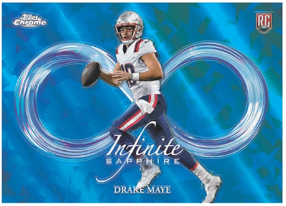 2024 Topps Chrome Sapphire Edition Football Trading Cards LV - The Ballers Bank