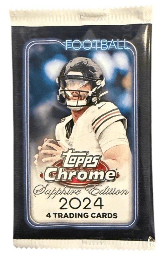 2024 Topps Chrome Sapphire Edition Football Trading Cards LV - The Ballers Bank