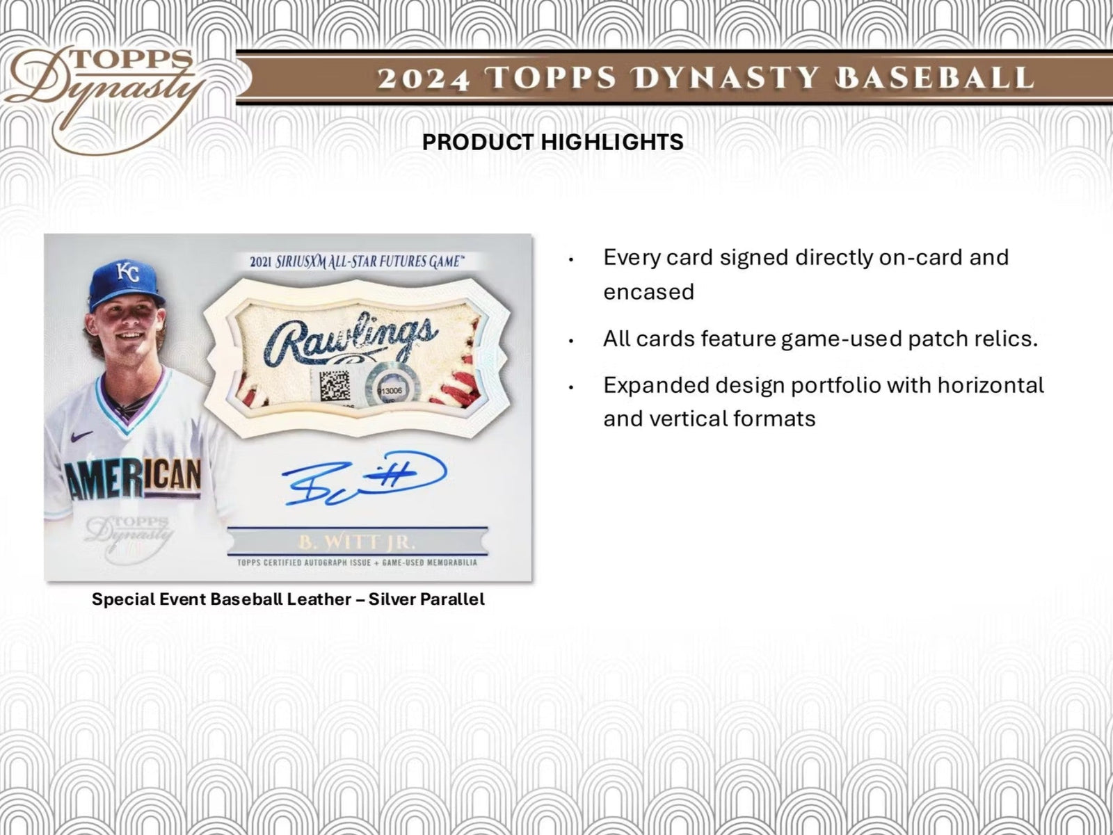 2024 Topps Dynasty Baseball Hobby Trading Cards - The Ballers Bank